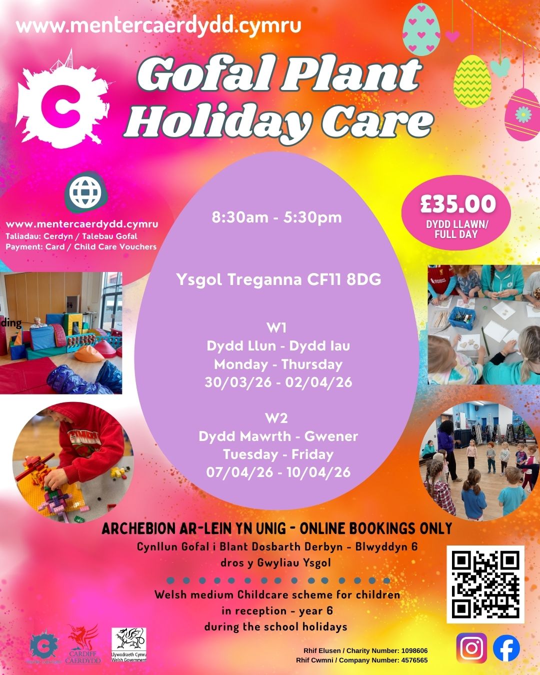 Holiday Care - Ysgol Treganna