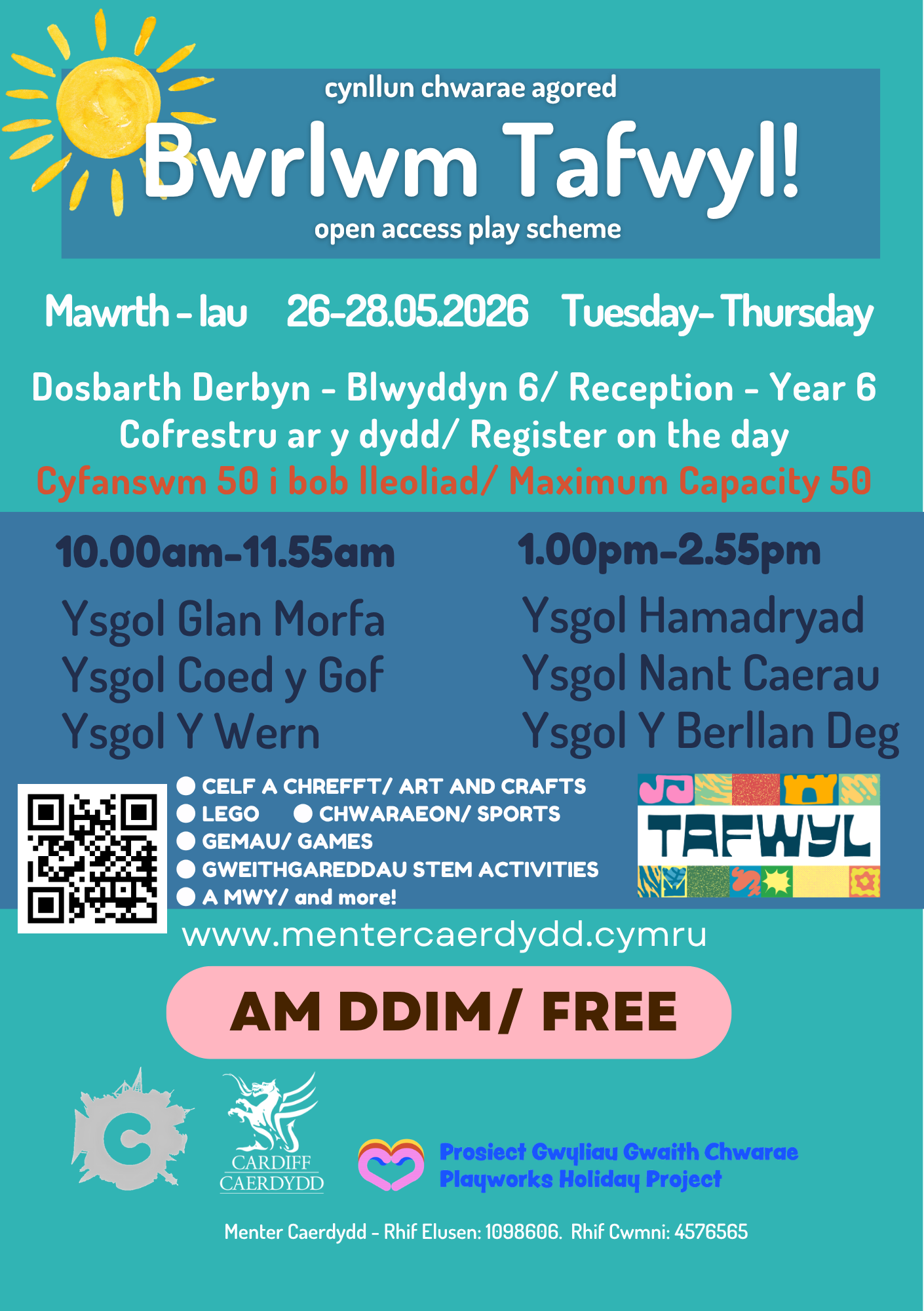 Bwrlwm Sulgwyn Tafwyl 2026