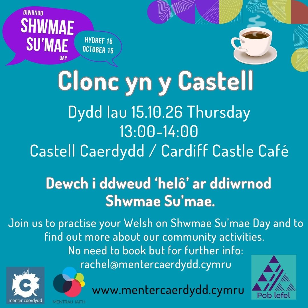 Clonc yn y Castell - Diwrnod Shwmae Su'mae 2026