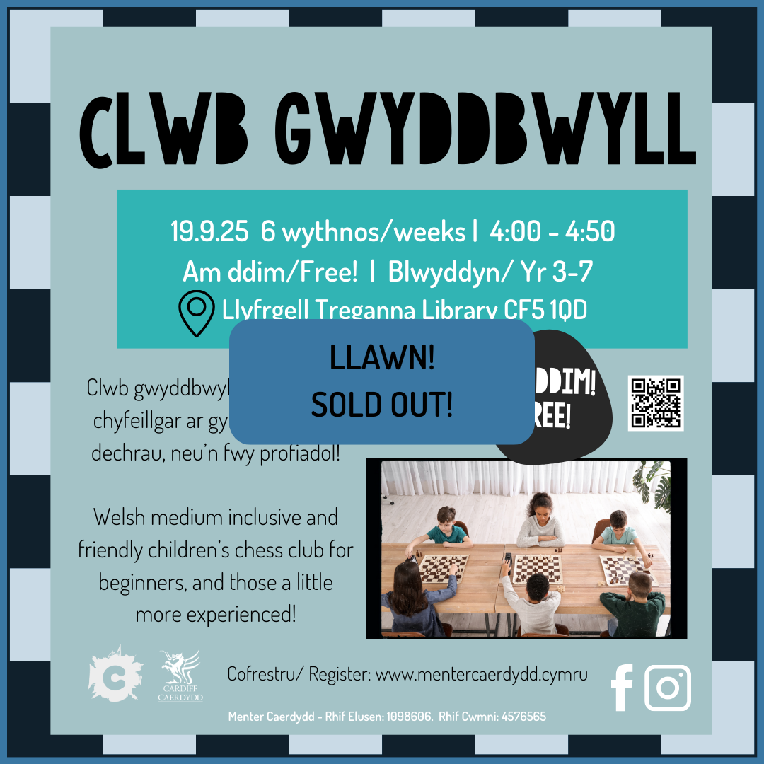 Clwb Gwyddbwyll!