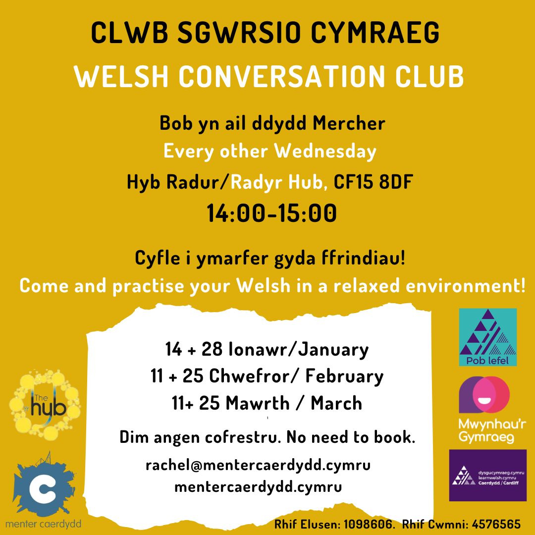 Clwb Sgwrsio Cymraeg Hyb Radyr