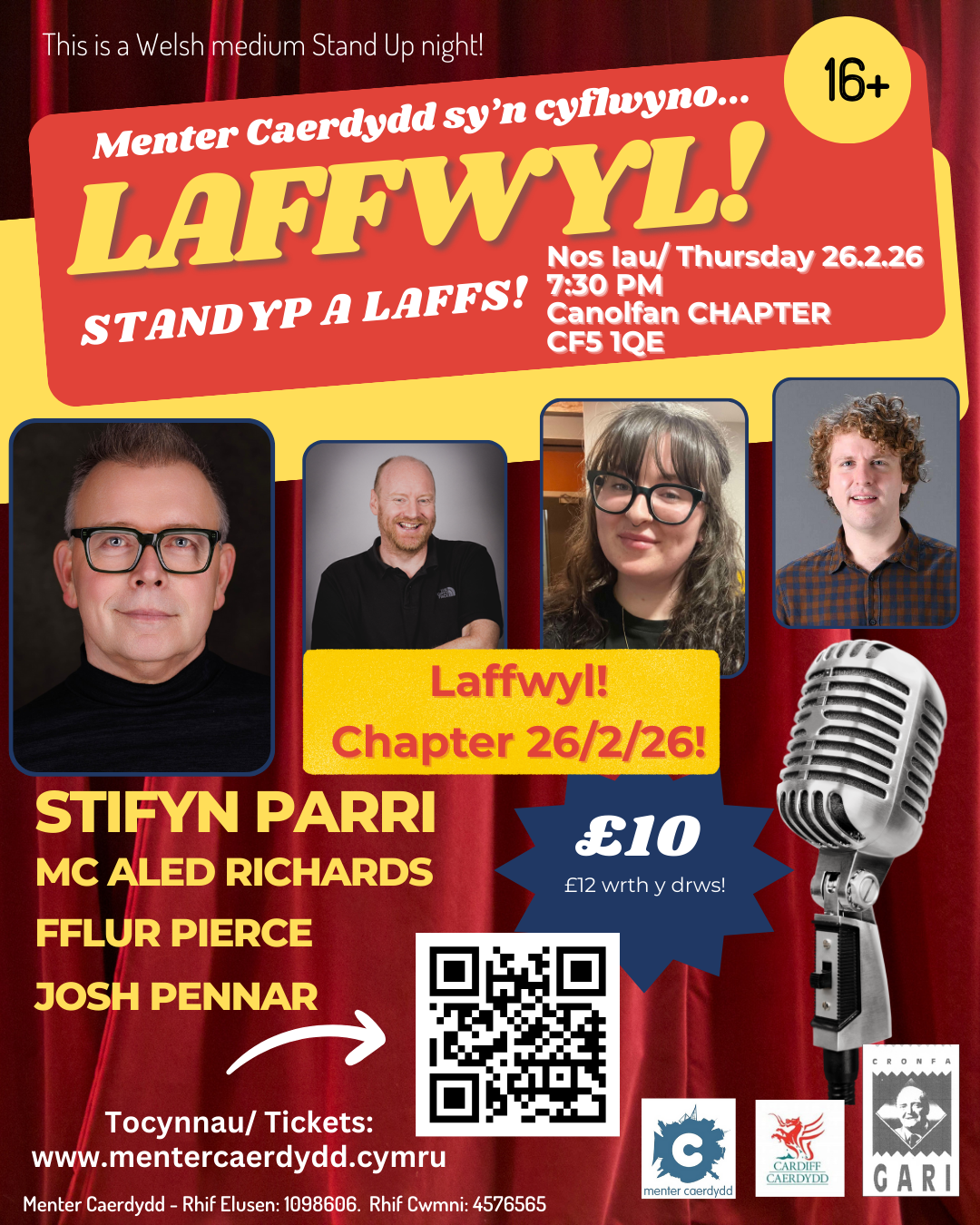 Laffwyl Chwefror 2026!