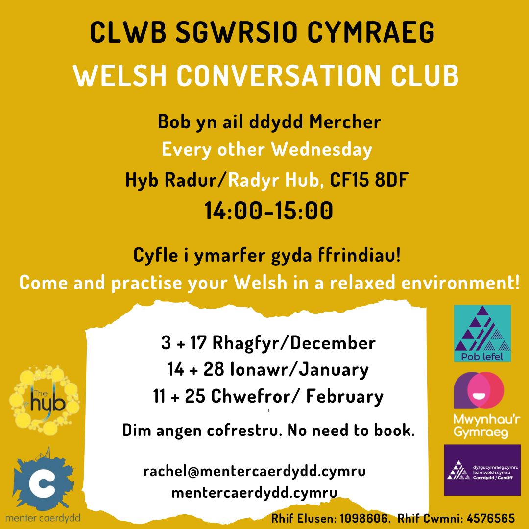 Clwb Sgwrsio Cymraeg Hyb Radyr