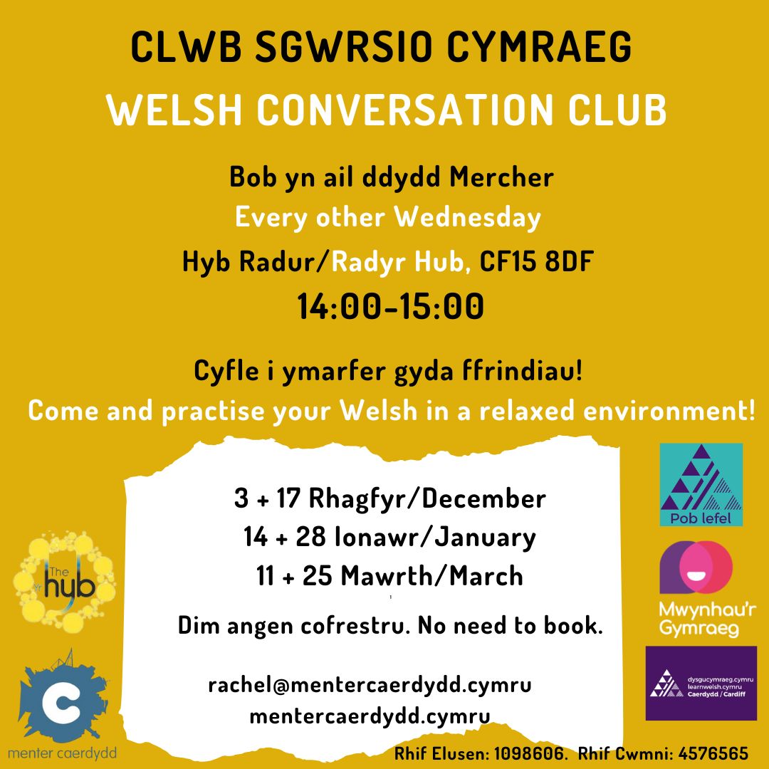 Clwb Sgwrsio Cymraeg Hyb Radyr