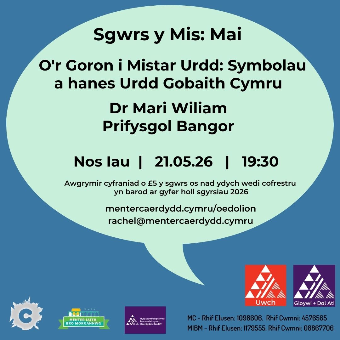 Sgwrs y Mis: Mai