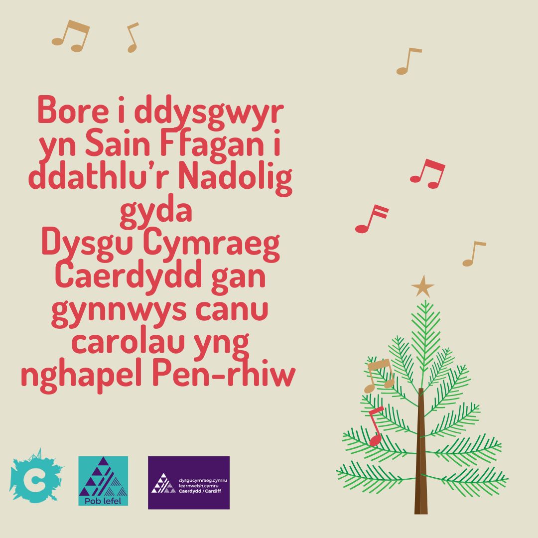 Bore i ddysgwyr yn Sain Ffagan